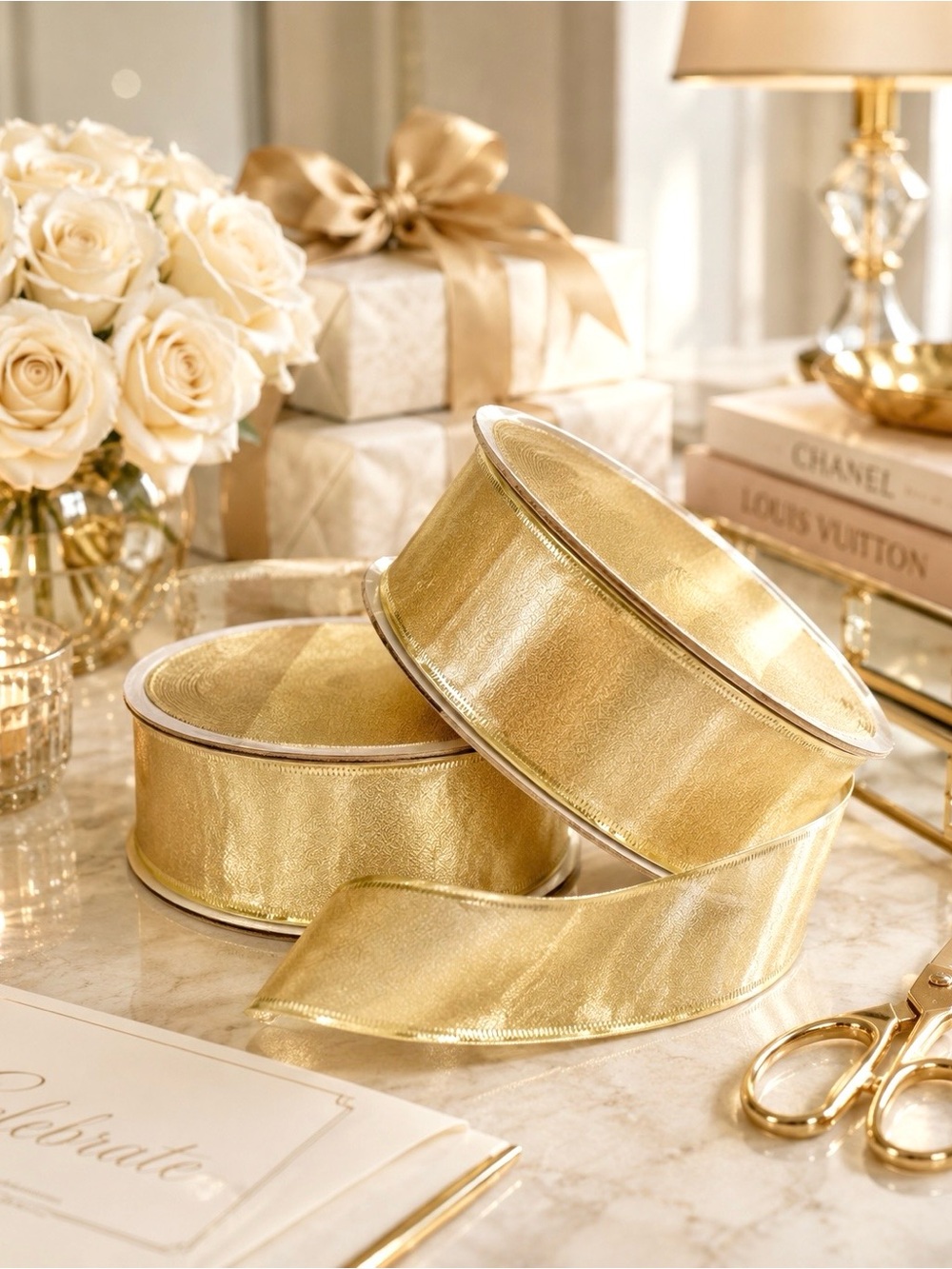 JUMBO GOLD RIBBON